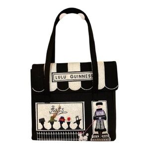 Rare Lulu Guinness Hat-Shop/Storefront Novelty Boutique Bag